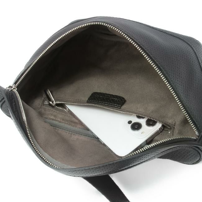 ペッレモルビダ メイデンボヤージュ/パンチング ウエストバッグ PELLE MORBIDA pmo-mb057p