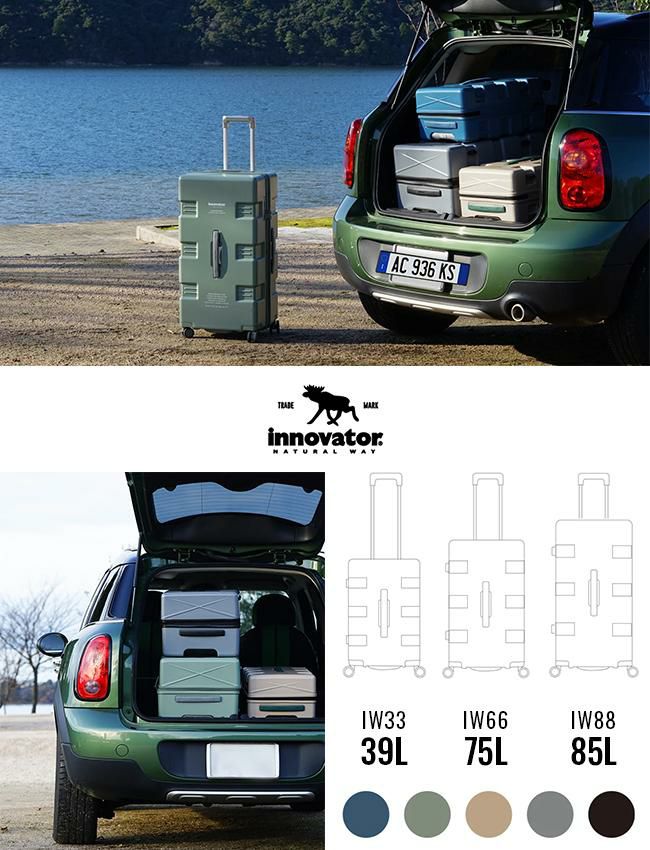 イノベーター キャリーワゴン スーツケース inovator iw66