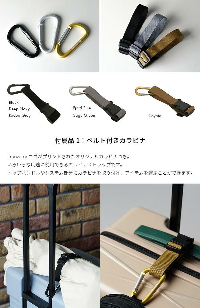 イノベーター キャリーワゴン スーツケース inovator iw66