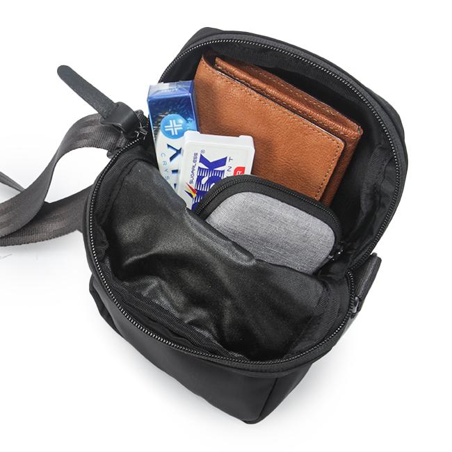 マンハッタンポーテージ ブラックレーベル ツイルナイロン ショルダーバッグ Manhattan Portage BLACK LABEL mp1493twlbl