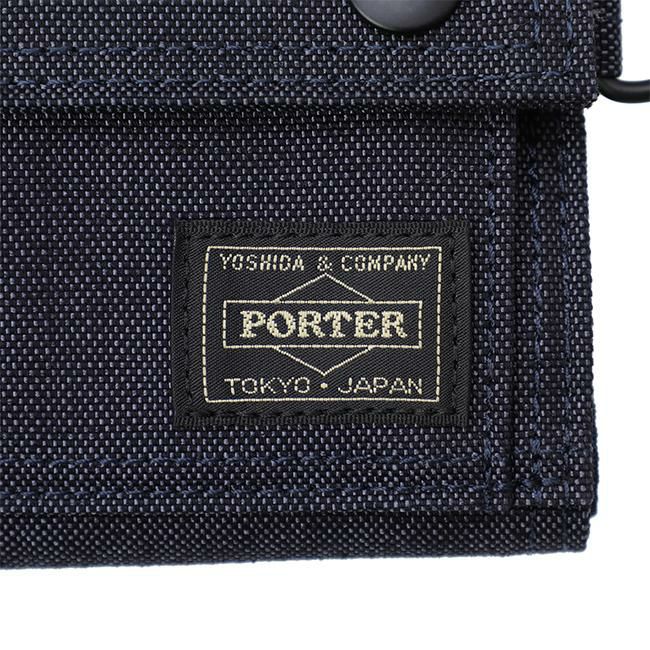 ★さや★【美品】PORTER 財布 スモーキー ウォレット　三つ折り 最新 PORTER ポーター スモーキー 三つ折り財布 コンパクト