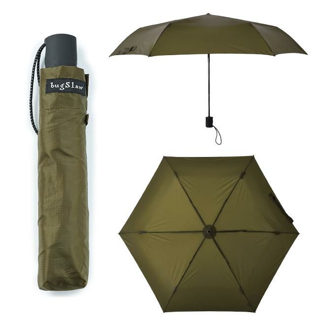 バグスロウ×アンベル ベリカルフラット 折りたたみ傘 自動開閉 ワンタッチ 6本骨 軽量 Amvel VERYKAL Flat bugSlaw A2750