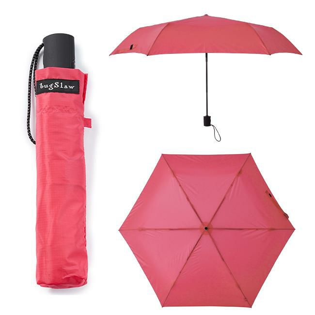 バグスロウ×アンベル ベリカルフラット 折りたたみ傘 自動開閉 ワンタッチ 6本骨 軽量 Amvel VERYKAL Flat bugSlaw A2750