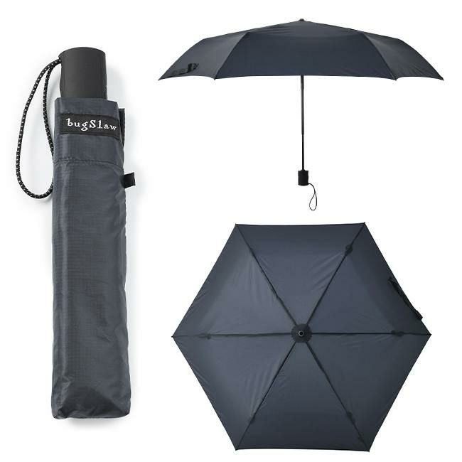 バグスロウ×アンベル ベリカルフラット 折りたたみ傘 自動開閉 ワンタッチ 6本骨 軽量 Amvel VERYKAL Flat bugSlaw A2750
