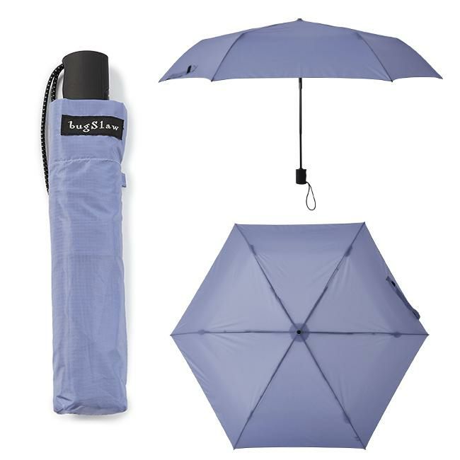 バグスロウ×アンベル ベリカルフラット 折りたたみ傘 自動開閉 ワンタッチ 6本骨 軽量 Amvel VERYKAL Flat bugSlaw A2750