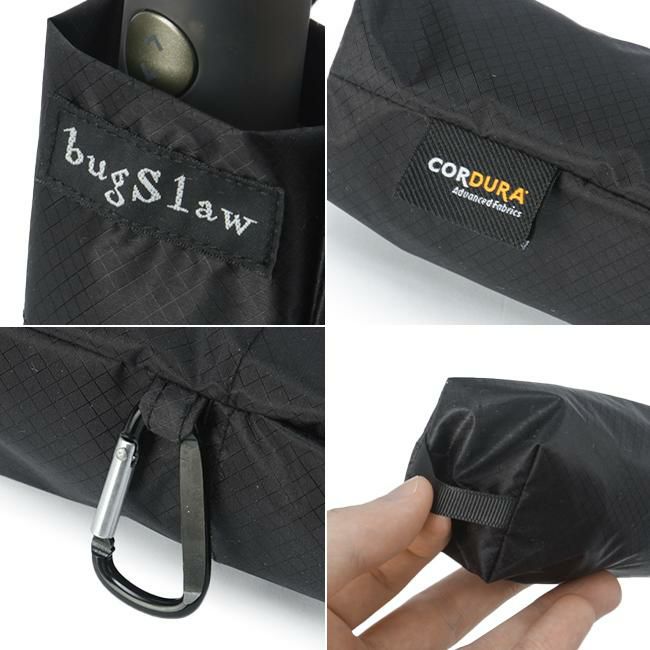 バグスロウ×アンベル ベリカル コーデュラ 折りたたみ傘 自動開閉 6本骨 軽量 耐風 丈夫 Amvel VERYKAL CORDURA bugSlaw-006