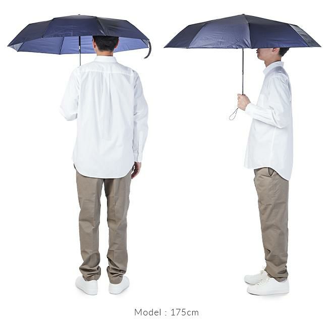 バグスロウ×アンベル ベリカル コーデュラ 折りたたみ傘 自動開閉 6本骨 軽量 耐風 丈夫 Amvel VERYKAL CORDURA bugSlaw-006