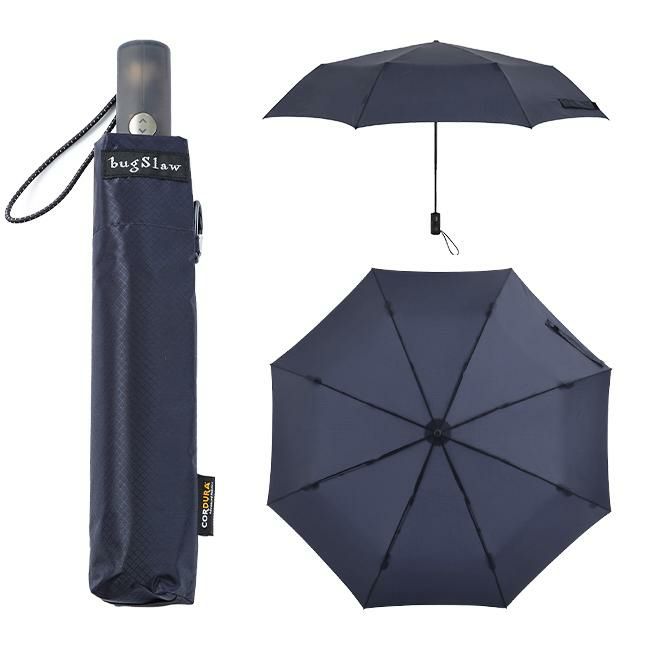バグスロウ×アンベル ベリカル コーデュラ 折りたたみ傘 自動開閉 6本骨 軽量 耐風 丈夫 Amvel VERYKAL CORDURA bugSlaw-006