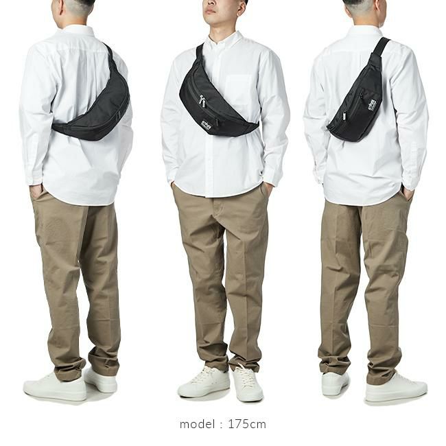 マンハッタンポーテージ ブラックレーベル CORDURA 305P ウエストバッグ Manhattan Portage BLACK LABEL mp1110-305pbl