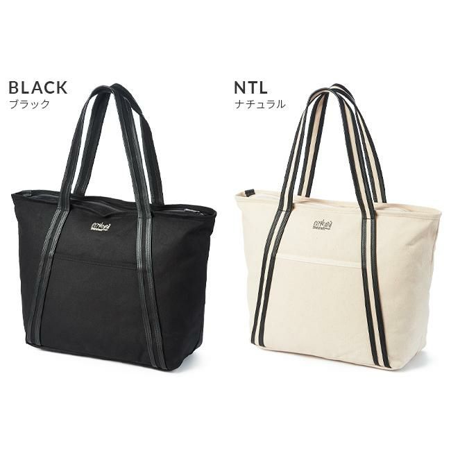 マンハッタンポーテージ ブラックレーベル キャンバス トートバッグ Manhattan Portage BLACK LABEL mp1385lcvlbl