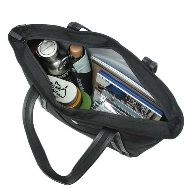 マンハッタンポーテージ ブラックレーベル キャンバス トートバッグ Manhattan Portage BLACK LABEL mp1385lcvlbl