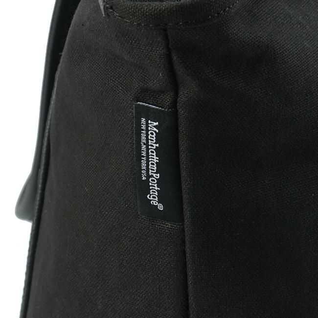 マンハッタンポーテージ ブラックレーベル キャンバス トートバッグ Manhattan Portage BLACK LABEL mp1385lcvlbl