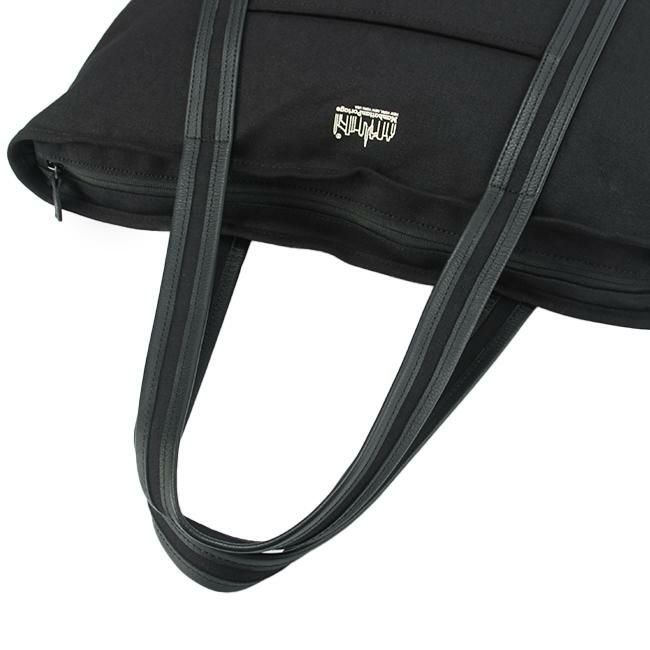 マンハッタンポーテージ ブラックレーベル キャンバス トートバッグ Manhattan Portage BLACK LABEL mp1385lcvlbl
