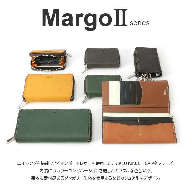 タケオキクチ マルゴ2 二つ折り財布 TAKEO KIKUCHI tk-780613