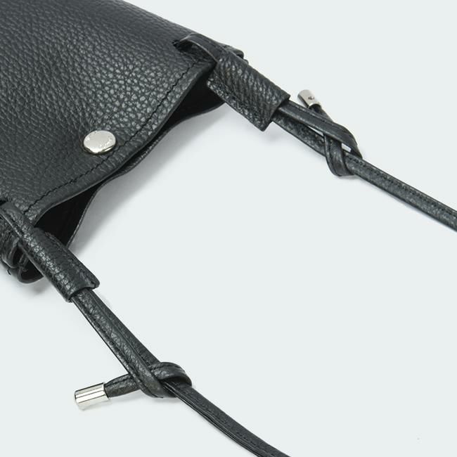 ブランクレ イタリー シュリンクレザー ショルダーバッグ blancle bc1191-ita