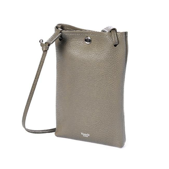 ブランクレ イタリー シュリンクレザー ショルダーバッグ blancle bc1191-ita