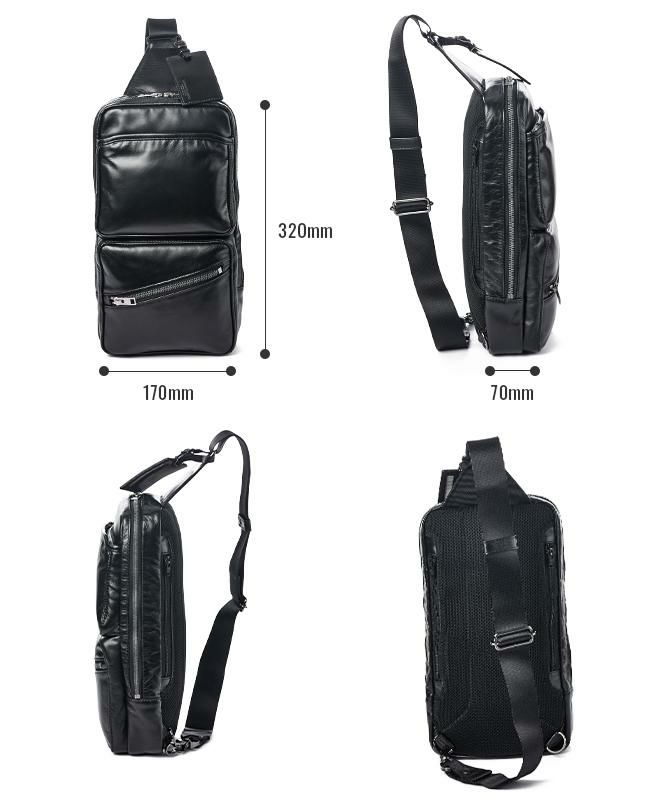 ラゲッジレーベル エレメント ボディバッグ LUGGAGE LABEL 021-01261