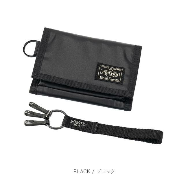 吉田カバン/ポーター/カプセル/三つ折り財布/ミドル財布【555-06439