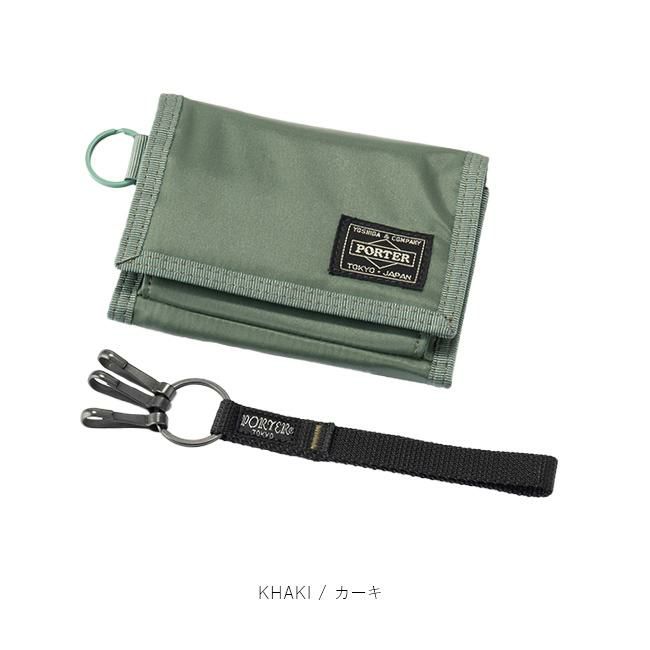 吉田カバン/ポーター/カプセル/三つ折り財布/ミドル財布【555-06439