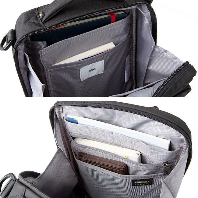 エース ジーンレーベル フレックスライト フィット ショルダーバッグ ace.GENE LABEL 54552