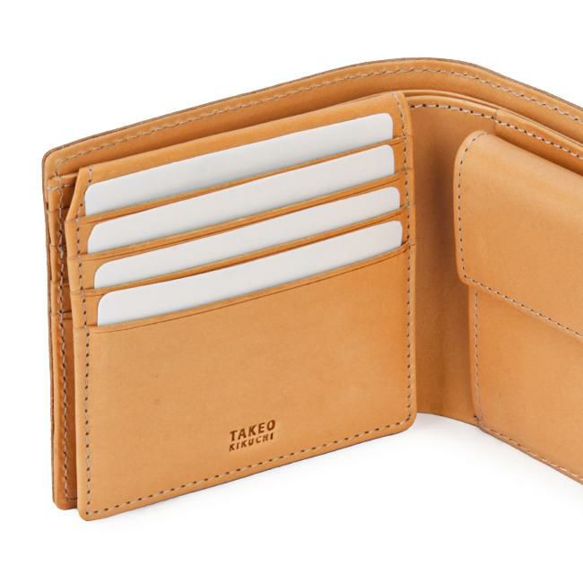 タケオキクチ サーフェイス 二つ折り財布 TAKEO KIKUCHI tk-786605