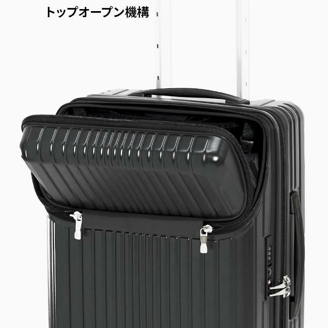 アジアラゲージ フィルパケ/トップオープン スーツケース A.L.I ali-6060tp-18