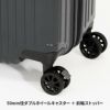 アジアラゲージ フィルパケ/トップオープン スーツケース A.L.I ali-6060tp-22w
