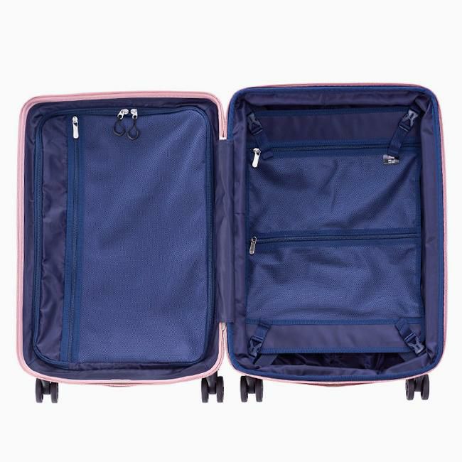 アジアラゲージ フィルパケ/トップオープン スーツケース A.L.I ali-6060tp-22w