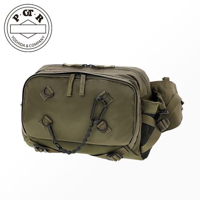 PORTER ボディバッグ ブラウン　美品 PORTER ボディバッグ（色：ブラウン系）｜バッグ｜ファッション