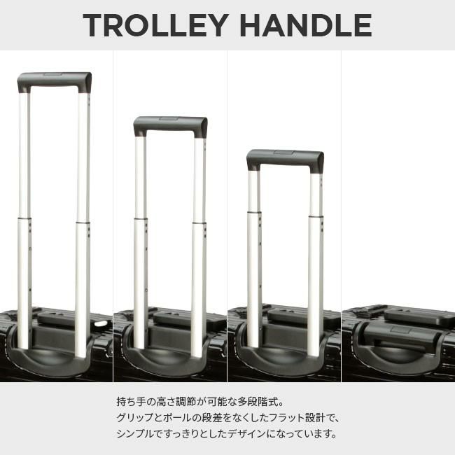 HIRODBC グラシエ スーツケース  dya8305-17