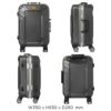 HIRODBC クロノス スーツケース  dya8168-18