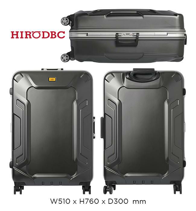 正規取扱店】HIRODBC クロノス スーツケース dya8168-28