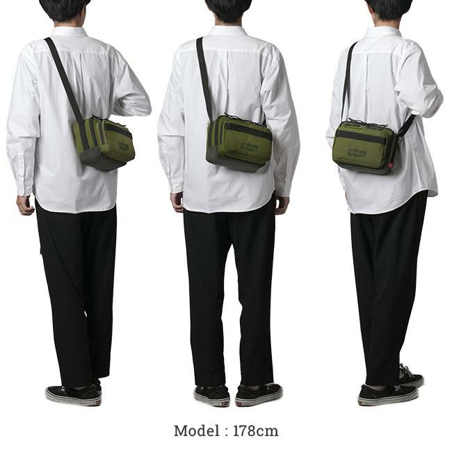 マンハッタンポーテージ フォレストヒルズ ショルダーバッグ Manhattan Portage mp1418-500cdforest