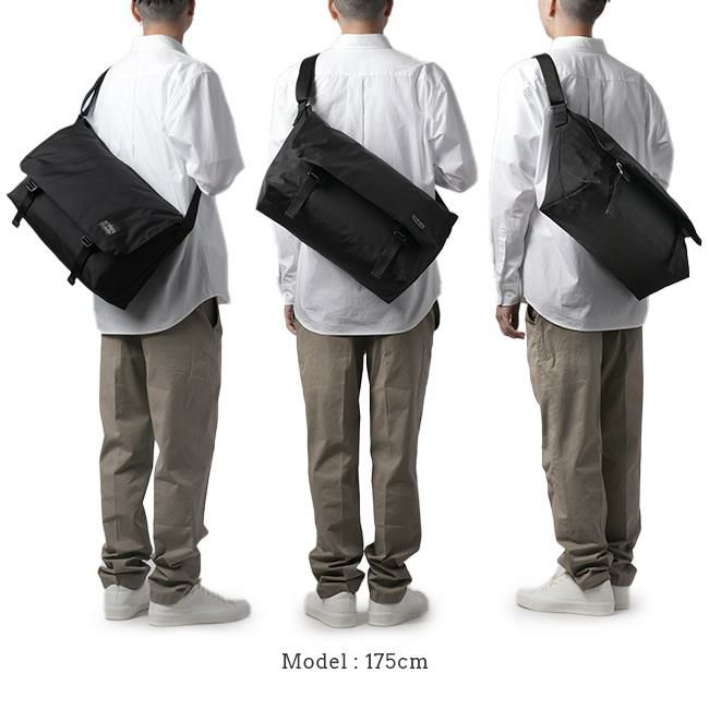 マンハッタンポーテージ ブラックレーベル コーデュラ305P メッセンジャーバッグ Manhattan Portage BLACK LABEL mp1452-305pbl