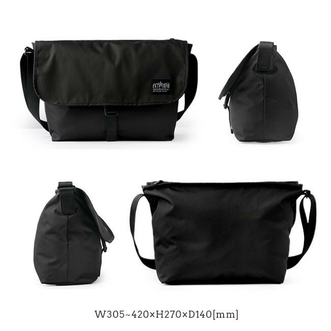 マンハッタンポーテージ ブラックレーベル コーデュラ305P メッセンジャーバッグ Manhattan Portage BLACK LABEL mp1641-305pbl