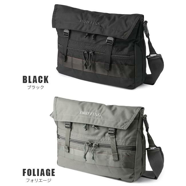 BRIEFING ブリーフィング　ショルダーバッグ 黒/グレー ブリーフィング BRIEFING 【日本正規品】 ブリーフィング