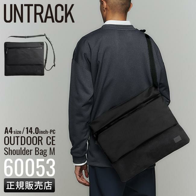 アントラック サコッシュ Mサイズ A4 PC収納 OUTDOOR/CE UNTRACK 60053