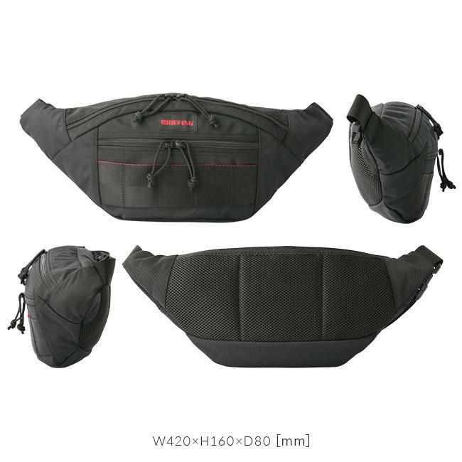 ブリーフィング モジュールウェア ウエストバッグ BRIEFING mw-slash-s
