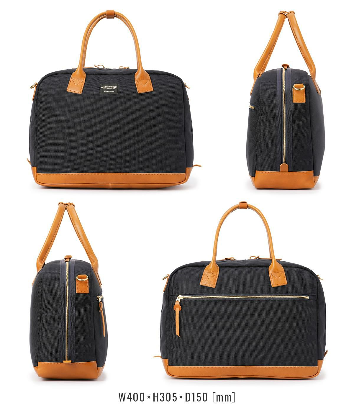 ワンダーバゲージ グッドマンズ ボストンバッグ WONDER BAGGAGE wb-g-034