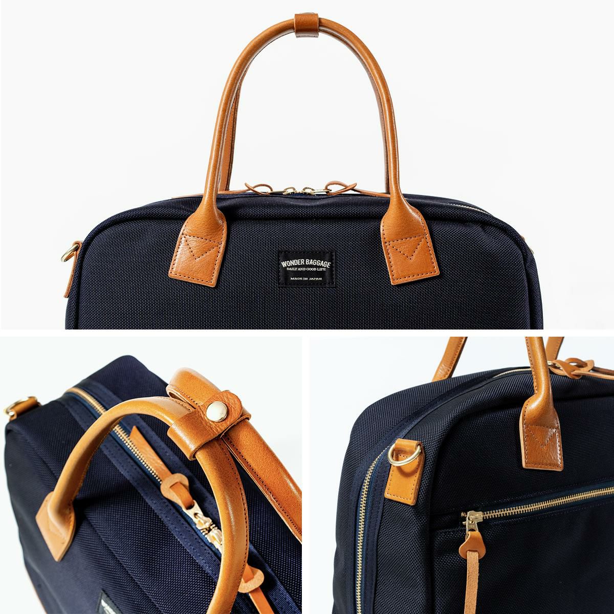 ワンダーバゲージ グッドマンズ ボストンバッグ WONDER BAGGAGE wb-g-034