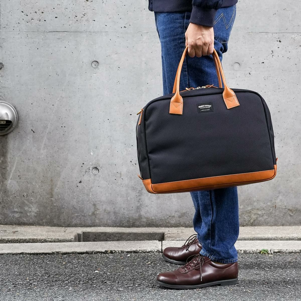 ワンダーバゲージ グッドマンズ ボストンバッグ WONDER BAGGAGE wb-g-034