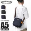 ワンダーバゲージ グッドマンズ ショルダーバッグ WONDER BAGGAGE wb-g-036