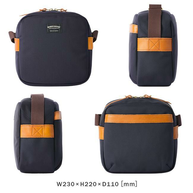 ワンダーバゲージ グッドマンズ ショルダーバッグ WONDER BAGGAGE wb-g-036