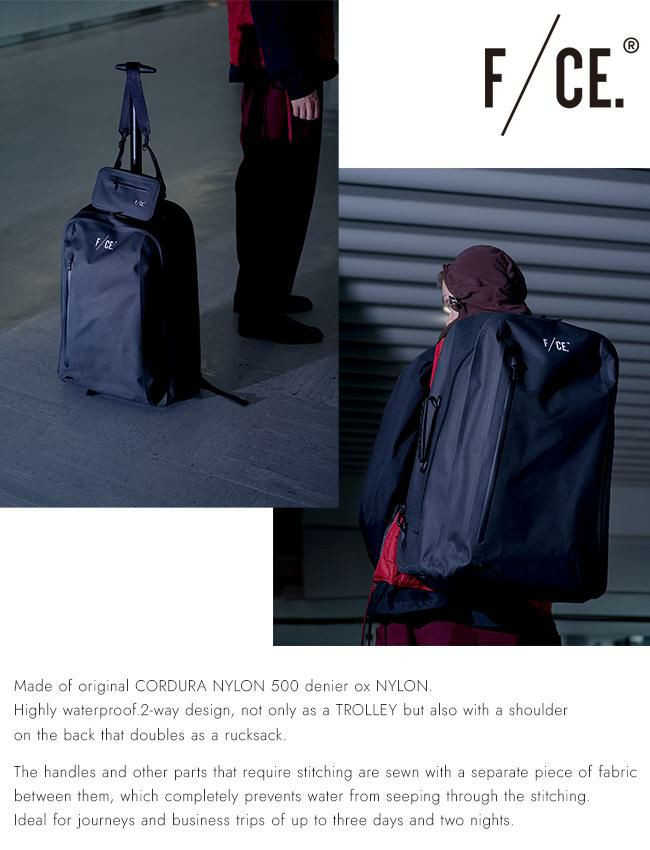 F/CE. ドライ キャリーケース ソフト  dry-2way-trolly