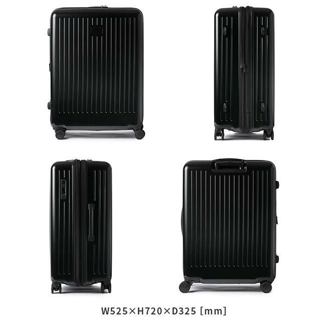 タケオキクチ シティブラック スーツケース TAKEO KIKUCHI cty006a