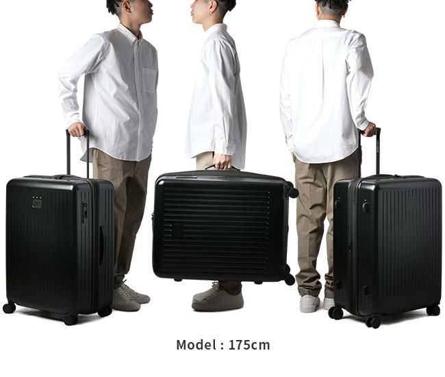 タケオキクチ シティブラック スーツケース TAKEO KIKUCHI cty006a