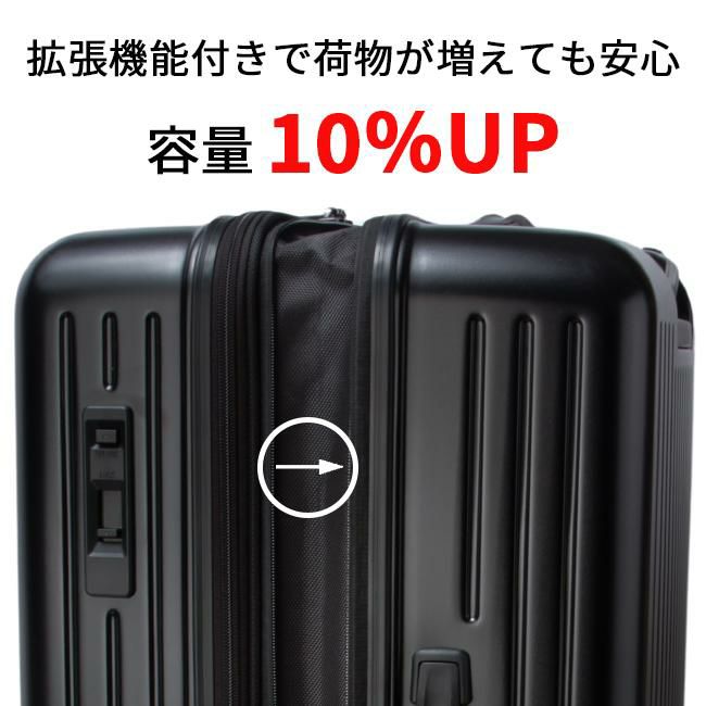 タケオキクチ シティブラック スーツケース TAKEO KIKUCHI cty006a