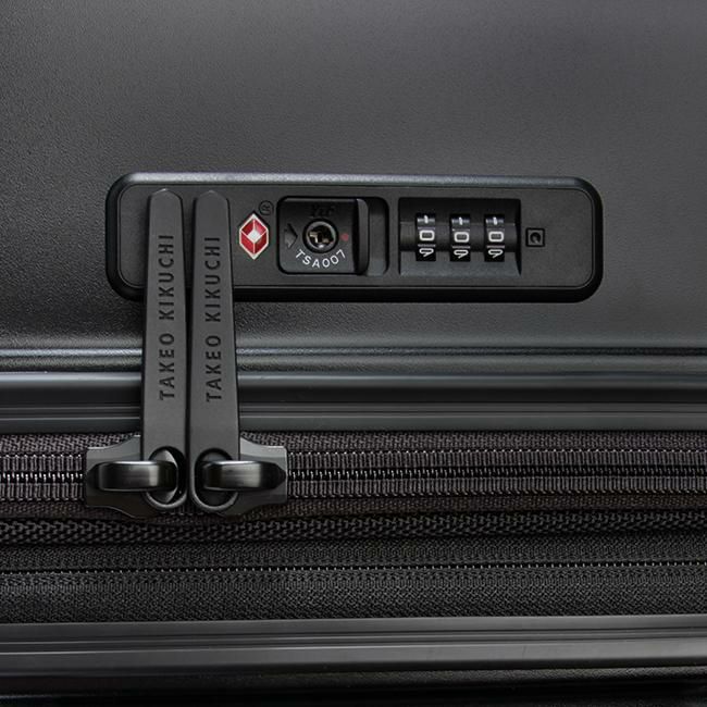 タケオキクチ シティブラック スーツケース TAKEO KIKUCHI cty006a