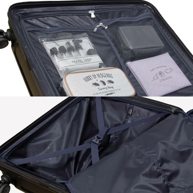 タケオキクチ シティブラック スーツケース TAKEO KIKUCHI cty006a