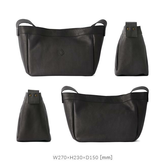 CLEDRAN ガレ ワンショルダーバッグ　ブラック 正規取扱店】クレドラン ガレ ショルダーバッグ CLEDRAN cl3593
